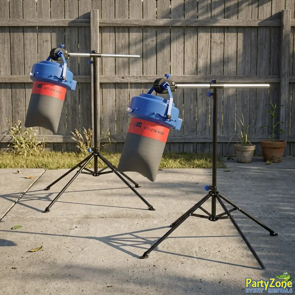 Two foam machines rental for Harvey LA large foam parties and community events