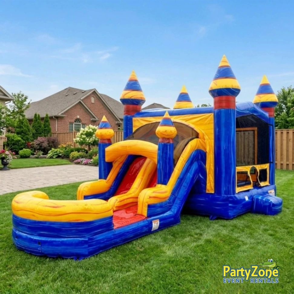 Cannon Falls tall water slide combo rental for River Ridge LA graduation parties and summer celebrations